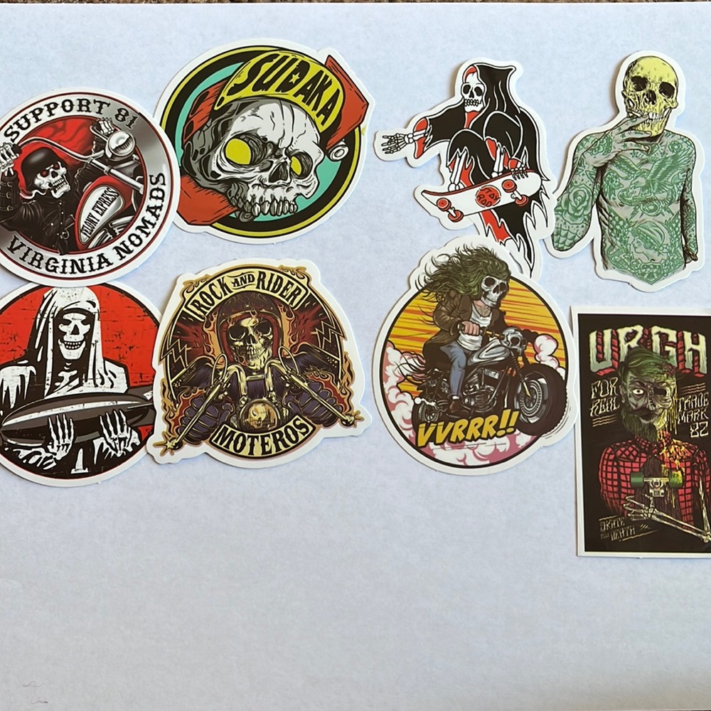 Skull them, 8 pack, New